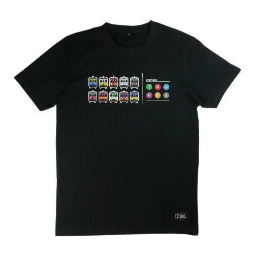 Traffx koszulka EN57 czarna