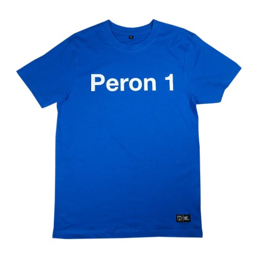 Traffx koszulka Peron 1 niebieska