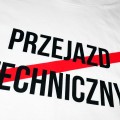Traffx koszulka Przejazd Techniczny biała