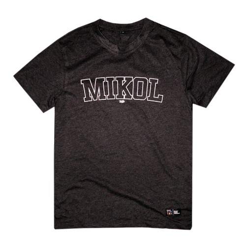 Traffx koszulka MIKOL ciemno szara