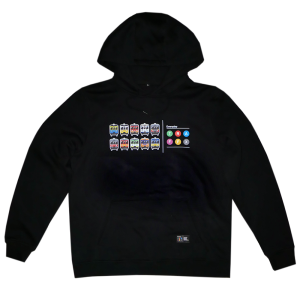 Traffx Bluza z kapturem EN 57 czarna 