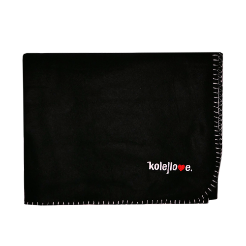 Koc polarowy Kolejlove czarny