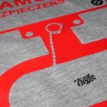 Traffx koszulka Hamulec Bezpieczeństwa szara